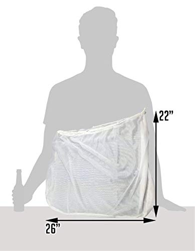 2 Extra+Large+Reusable+Drawstring+Straining