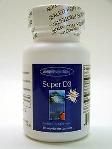 Allergy Research Group - Super D3 2000 IU 60 vcaps