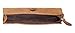 RUSTIC TOWN Leather Pencil Case - Zippered Pen Pouch for Professional Work & Office (Brown)