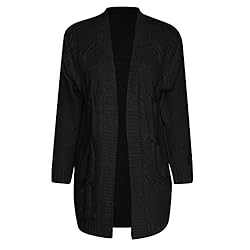 ADJHDFH Cardigan For Women Dressy Plus Size Black