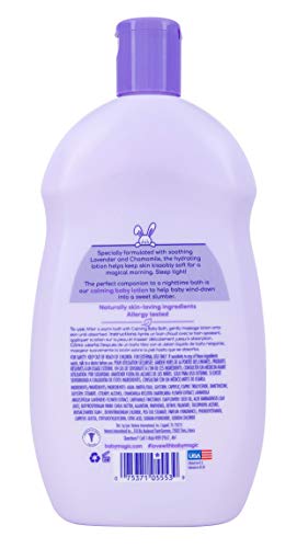 BABY MAGIC CALMING BODY LOTION, LULLABY SCENT, LAVENDER & CHAMOMILE, LAVENDER, 16.5 FL.OZ