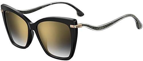 Jimmy Choo Selby/G/S Black/Grey Shaded 57/16/145 Women Sunglasses