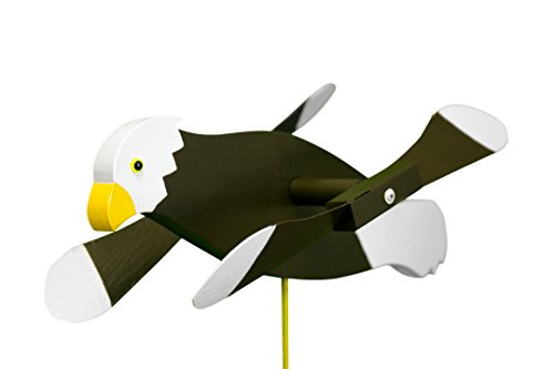 Bald Eagle Whirligig / Whirly Bird Garden Spinner