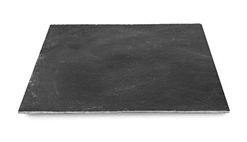 Lacor 61044 Slate Tray, 40 x 40 x 0.5 cm, Black