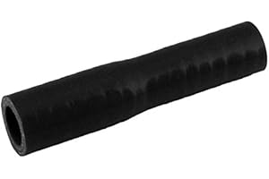 PEGASUS AUTO RACING SUPPLIES Pegasus SR16.13-BLACK, Black Silicone Hose, 5/8 x 1/2 inch ID Straight Reducer (no logo)