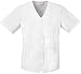 Cherokee Uniforms Square Neck Scrub Top with Unique Contrast Soutache Neck Trim
