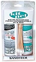 SANOTECH ST 0210 PC/MAC and Office Computer Cleaning Kit 1 Dry Air Blower + 1 Cleansing Foam + 10 Cloths + 25 Cleaning Sticks