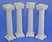 Wilton 4-Pack Grecian Pillars for Cakes, 5-Inch