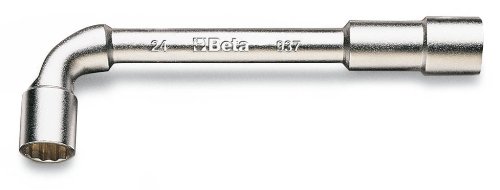 Beta 9379022 Model 937 22X22K Double Ended Hexagon/Bi-Hex Socket Wrenche, Chrome-Plated, Butter Packed, 22 x 22 mm Size