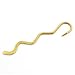 Rockin Beads Brand, 20 Beading Wavy Bookmarks Brass Tone 3 2/8
