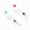 6Pcs-Cutlery-Set-Stainless-Steel-Spoons-and-Forks-Cute-Doughnut-Fork-Spoons-Dessert-Spoon-Forks-Multi-Functional-Kitchen-Tools-Set-Kids-Tableware-for-Wedding-Party-Tea-Dinner-Server 6Pcs Cutlery Set Stainless Steel Spoons and Forks Cute Doughnut Fork Spoons Dessert Spoon Forks Multi-Functional Kitchen…
