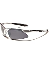 X-loop Kids New Unisex Boys Girls Sports Trending Sleek Sunglasses- Many Colors Available (Silver)