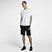NIKE Sportswear Men's Jersey Club Shorts, Black/White, Large