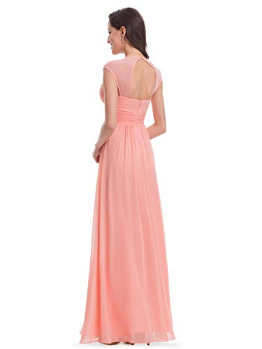 Ever-Pretty-Damen-Abendkleid-A-Linie-V-Ausschnitt-Brautjungfer-rckenfrei-lang-08697