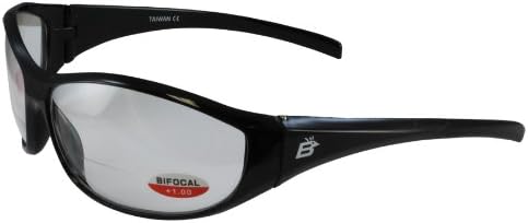 Birdz Eyewear Sparrow Riding Sunglasses (Black Frame/Clear Lens)