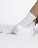 Hanes Men`s Big & Tall Crew Socks