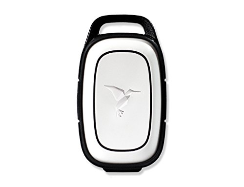 Revolar – Smart Personal Safety Device. App-enabled GPS tracker with live location sharing and 3 custom alert levels. Doubles as item tracker & phone finder. No fees, battery included. White/Black