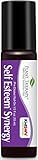 Plant Therapy Self Esteem Synergy Pre-Diluted Essential Oil Roll-On  Ready to use! Blend of: Spruce, Rosewood, Blue Tansy and Frankincense in Fractionated Coconut Oil  10 ml (1/3 oz)
