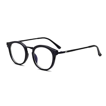 D.King Vintage Round Prescription Eyeglasses Horn Rim