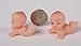 Nakimo Chubby Kewpie Baby Doll Decorated for Party Favor Baby Shower Cake, 24 Packs