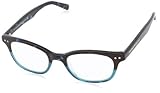 Kate Spade Women's Rebec Rectangular Reading Glasses,Sky Blue
