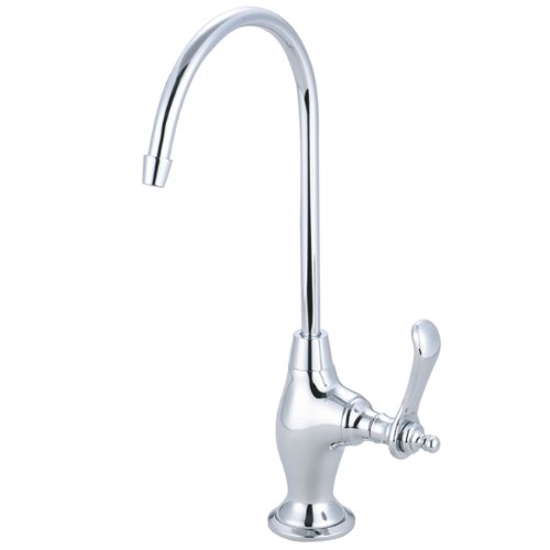 Kingston BrassGourmetier KS3191TL Templeton Design 1/4 Turn Water Filter Faucet, Polished Chrome
