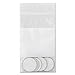 GoToTags Blank White On-Metal NFC Tag - Sticker - NTAG216 - Circle - 30 mm - 10 Pack