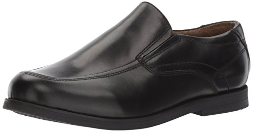 Florsheim Kids Boys' Midtown Moc Slip on Jr Oxford, Black, 10 M US Toddler