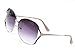 Goson Women's Gradient Oversize 65 mm Sunglasses