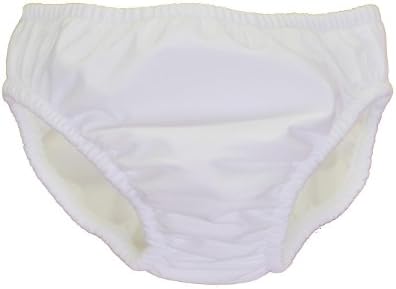 My Pool PalReusable Swim Diaper, White, 18 Months