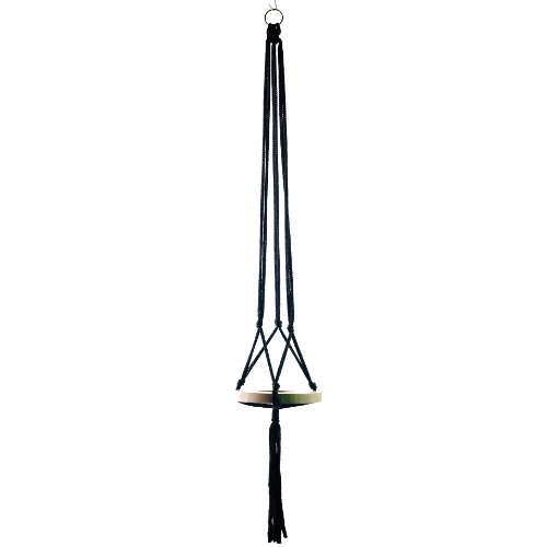 Wildwood MK-42BLK 3 Leg Macrame Plant Holders, Black, 42-Inch Wildwood MK-42BLK 3 Leg Macrame Plant Holders, Black, 42-Inch