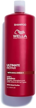 ULTIMATE REPAIR Shampoo | Shampoo Professionale Rimuove le Impurità e Ricostruisce i Capelli | Per Tutti i Tipi di Capelli Danneggiati, 1L