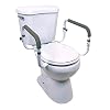 Carex Toilet Safety Frame – Toilet Safety Rails With Adjustable Width – Toilet Rails For Elderly, Handicap, Home Health…