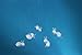 Flensted Mobiles Circular Bunnies Hanging Nursery Mobile - 21 Inches Cardboard