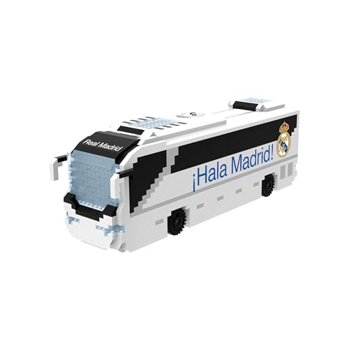 FOCO Officieel gelicenseerde Real Madrid CF BRXLZ Bricks 3D voetbalcoach bouwset