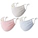 3 Pack Of Women Cotton Face Mask Reusable Mouth Mask Air Anti-Dust Masks for Cycling Camping Traveling