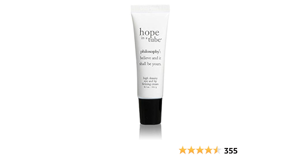 philosophy eye and lip firming cream
