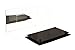 Deluxe Acrylic Large Shoe Display Case for Basketball Shoes Soccer Cleats Football Cleats with Black Risers and Mirror (A013-BR)