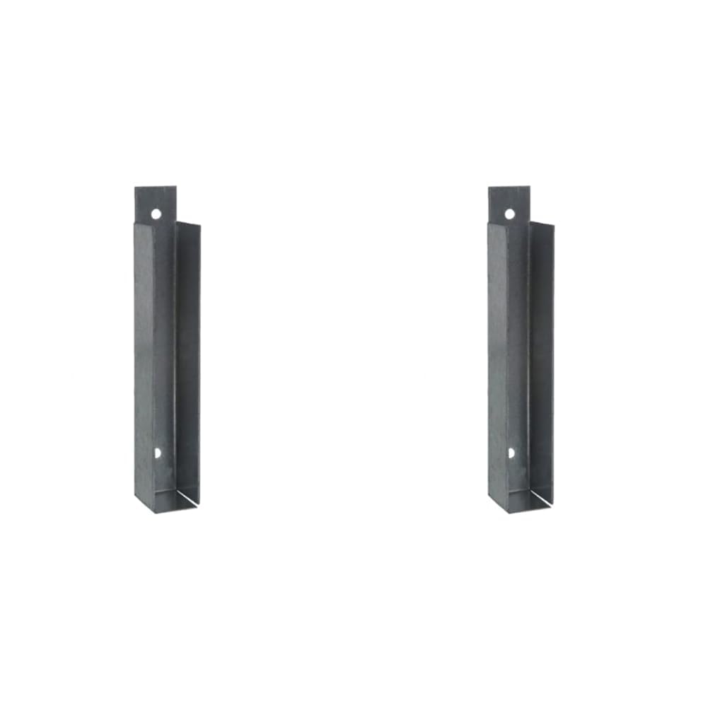 BPC Fixings Gravel Board Clip 2-Piece Set, 50 mm Length x 150 mm Height (Pack of 2)