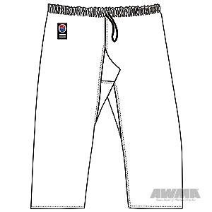 Gladiator 6oz Karate Pants w/Elastic Waist