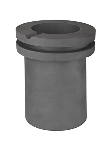 100 oz 3 Kg Electro-Melt Kerr Furnace Graphite Crucible w/Groove for Melting Gold Silver Copper Jewelry Scrap Ingots