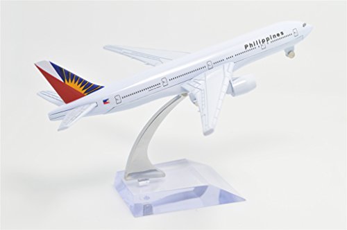 TANG DYNASTY(TM) 1:400 16cm Boeing B777 Philippine Airlines Metal Airplane Model Plane Toy Plane Model