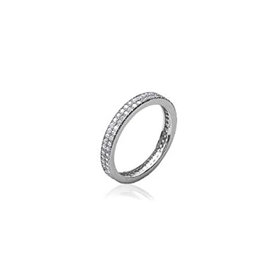 You.Me.We. - Besetzter Ring aus Silber - Hochzeit - ringgröße 50