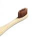 Bamboo Toothbrush - Biodegradable Toothbrushes,Genkent Natural Bamboo Toothbrush - Made from Nylon Bristles & Solid Bamboo Handle, Brown (20 PACK)