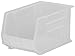 Akro-Mils 30260 Plastic Storage Stacking AkroBin, 18-Inch by 11-Inch by 10-Inch, Clear, Case of 6