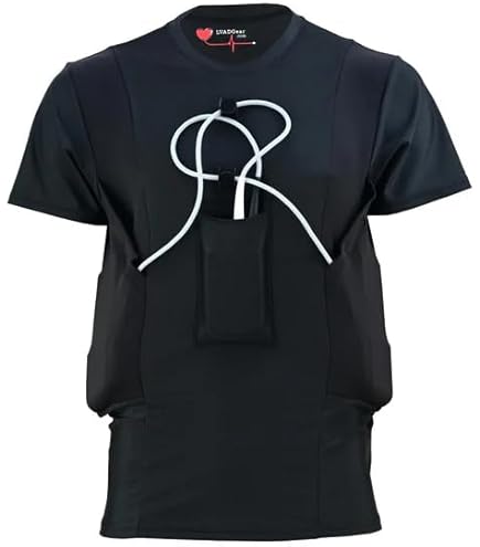 LVAD Flannel Vest With Controller & Battery Pockets - Comfortable Medical Clothing For Heart Patients 4 thumbnail image