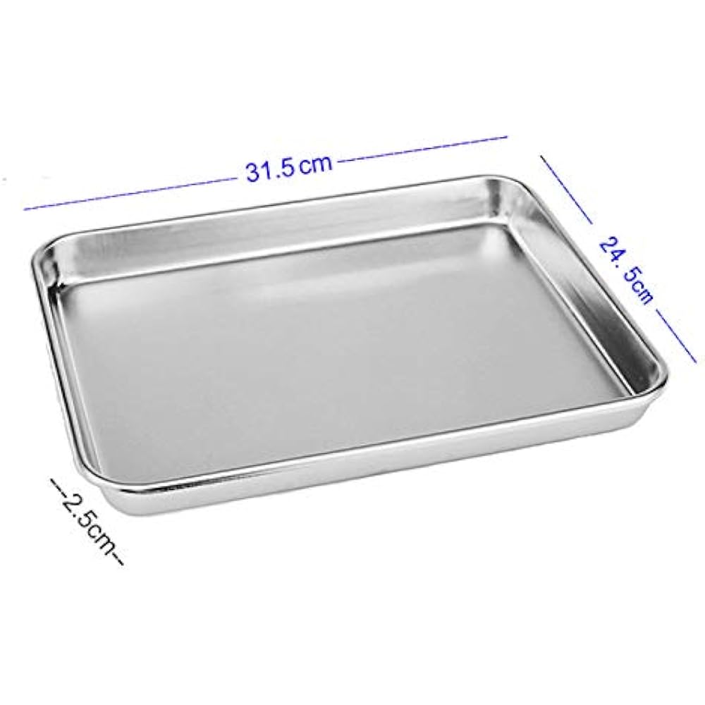 Stainless Steel Toaster Oven Pan Tray Ovenware Big Size 12&39&39 X 10