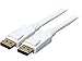 Rosewill 10-Feet 28AWG High Bit-Rate 2 DisplayPort Cable M-M, White (RCDC-14003)