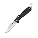 SOG Specialty Knives & Tools AC10-CP AutoClip Mini Knife with Straight Edge Folding 2.68-Inch Steel Blade and Black GRN Handle, Satin Finish