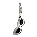 SilberDream Charm sunglasses 925 Sterling Silver Pendant Lobster Clasp FC3121S